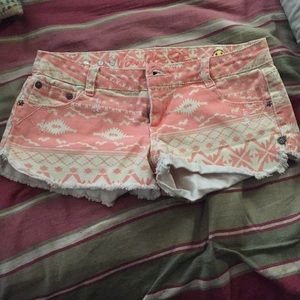 Aztec Design Shorts